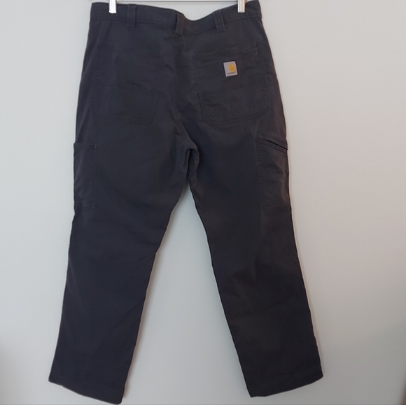 Carhartt Rugged Fkex Relaxed Double Front/Knees Utility Work Pants Size 36/30 - Picture 2 of 9